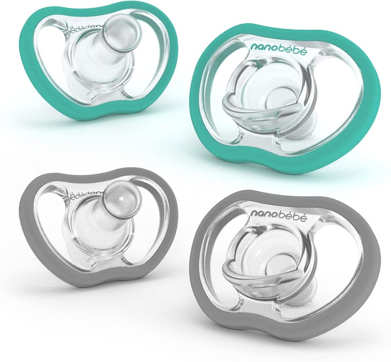 NANOBÉBÉ Flexy Active Pacifier 4 Pack - Image 1
